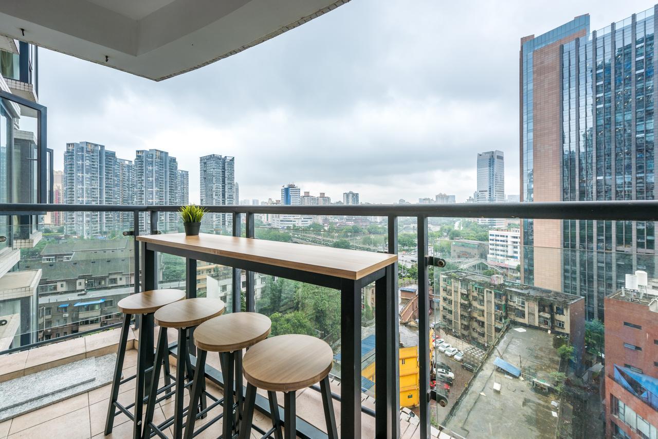 Pandahouse Aparthotel Thành Đô Ngoại thất bức ảnh